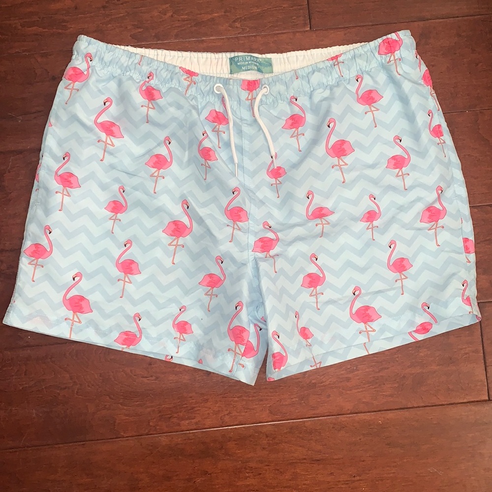 NWOT 🍒Primark Flamingo swim trunks🍒